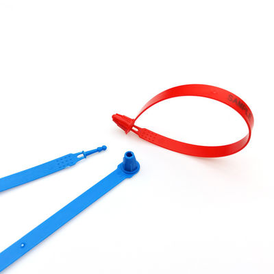 Waterproof Van Truck Container Plastic Security Seal 250mm Tensile Strength