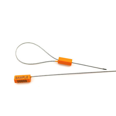 Secure Fuel Tank with 1.80 mm Diameter Steel Wire Cable Seal 2.79 KN Tensile Strength