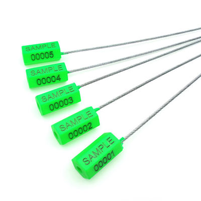 Secure Fuel Tank with 1.80 mm Diameter Steel Wire Cable Seal 2.79 KN Tensile Strength