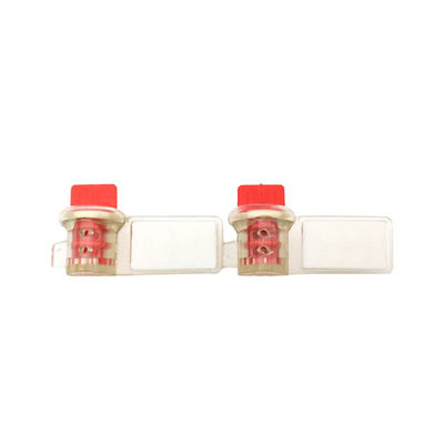 US-TMS01A Transparent Disposable Security Seal Meter Electric with Wire Print Laser