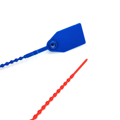 US-PS350B Tamper Evident Logistics Beaded Plastic Seal for Adjustable Length Self Locking