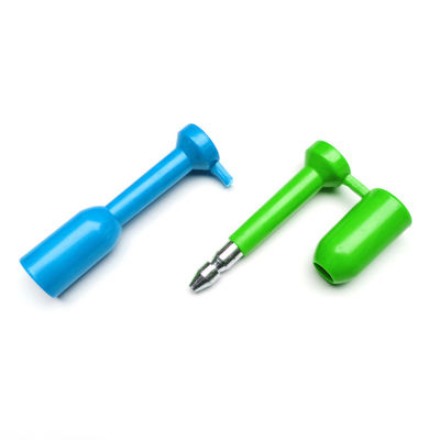 ABS Plastic Bolt Seal White Unit Weight 53.49g for Security Container Customized Logo
