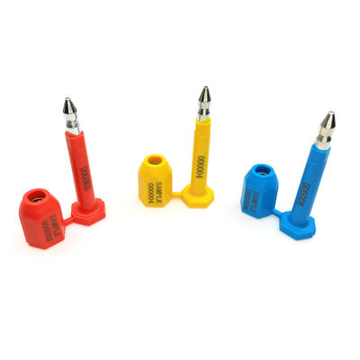Anti-spin ABS Coated Metal Steel Barrier Bolt Seal for and Disposable Manual Operation