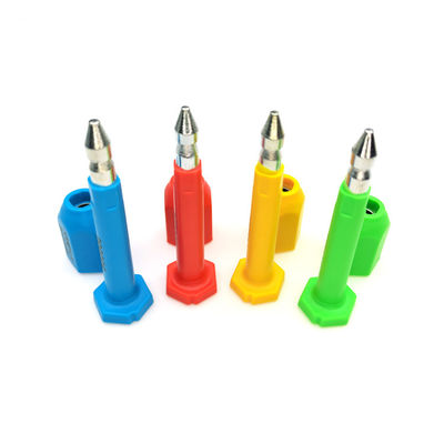 Anti-spin ABS Coated Metal Steel Barrier Bolt Seal for and Disposable Manual Operation
