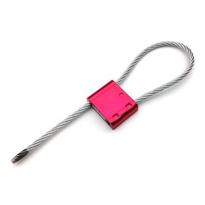 300mm Exposed Cable Length Customs Mechanical Security Cable Seal for US-CC501 Truck