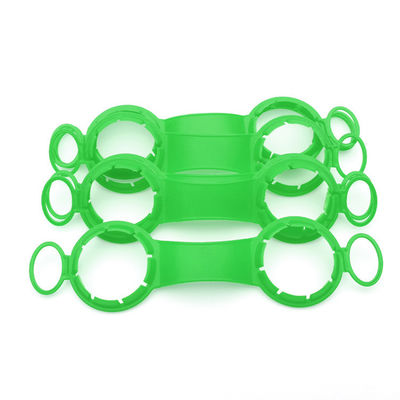 Blue US-HDF36X42F Plastic Bottle Clip Carrier Plastic Promo Handle Average Weight 4.242 g / pc