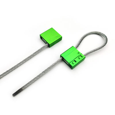 Galvanized Steel Shipping Container Cable Seal Lock Security Tag for Customs 27.3*26.2*9.4 mm