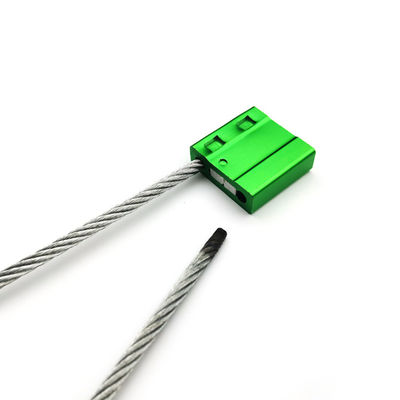 Galvanized Steel Shipping Container Cable Seal Lock Security Tag for Customs 27.3*26.2*9.4 mm