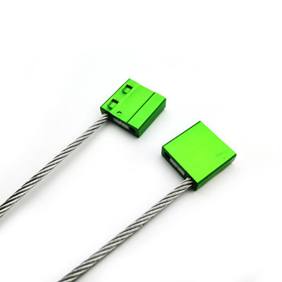 Galvanized Steel Shipping Container Cable Seal Lock Security Tag for Customs 27.3*26.2*9.4 mm