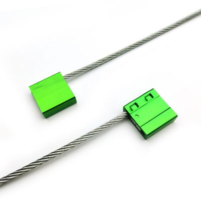 Galvanized Steel Shipping Container Cable Seal Lock Security Tag for Customs 27.3*26.2*9.4 mm