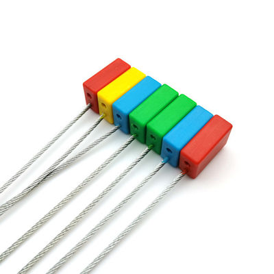 Galvanized Steel Wire Plastic Cable Seal for Custom Serial Numbering and Materials