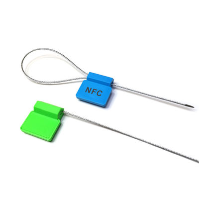 US-RF181B QR Code Numbered Seal Security RFID Container Lock with Stainless Steel Wire