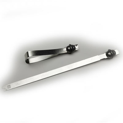 Tensile Strength 460 N 46.94 KG US-MS03 Serial Numbered Tamper Proof Security Metal Strap Seal for Containers
