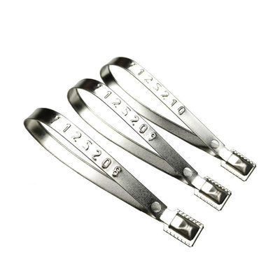 Embossed Railway Logistics Security Truck Seal with Pull Tight Locking Mechanism
