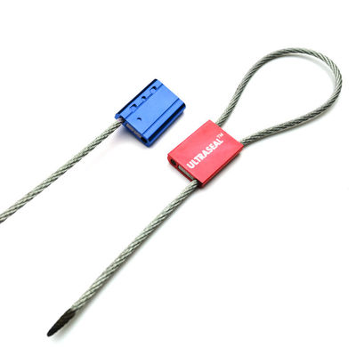 ISO 17712 Tamper Proof Container Seal Truck Cable Seal with 300mm Exposed Cable Length default