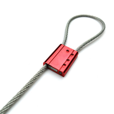 ISO 17712 Tamper Proof Container Seal Truck Cable Seal with 300mm Exposed Cable Length default