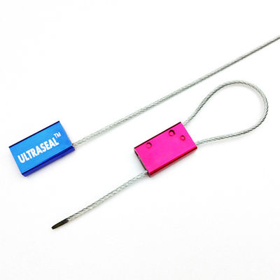 Pull Tight Locking Mechanism Mini Cable Security Seal for Container Wire Cable 1.8mm