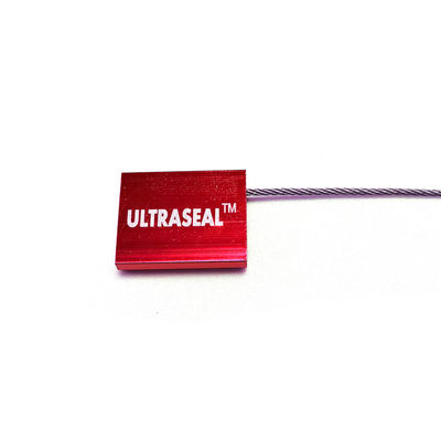 Aluminium Alloy 1.5mm Truck Container Door Security Cable Seal with Laser Print