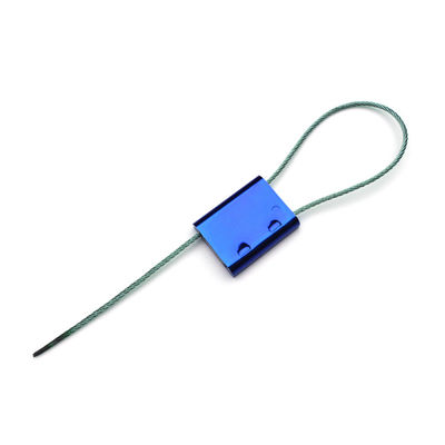 Aluminium Alloy 1.5mm Truck Container Door Security Cable Seal with Laser Print