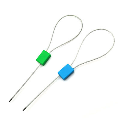 1.8mm Diameter Steel Wire Plastic Cover Cable Seals with 300mm Exposed Cable Length