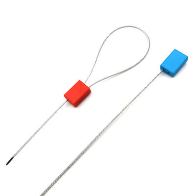 1.8mm Diameter Steel Wire Plastic Cover Cable Seals with 300mm Exposed Cable Length