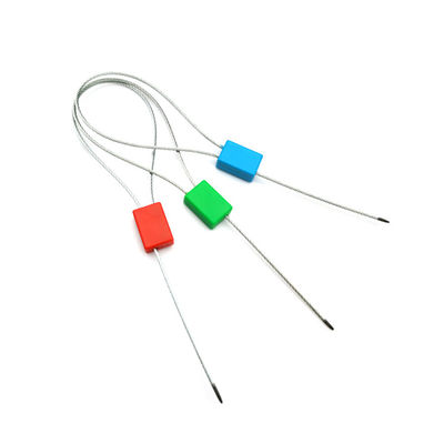 1.8mm Diameter Steel Wire Plastic Cover Cable Seals with 300mm Exposed Cable Length