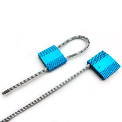 US-CC502 ISO 17712 High Security Steel Wire Lock Container Cable Seal with Print Laser