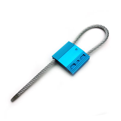 US-CC502 ISO 17712 High Security Steel Wire Lock Container Cable Seal with Print Laser