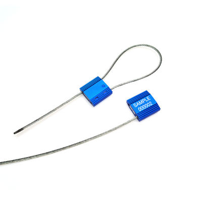 Galvanized Steel Wire US-CC252 Aluminium Alloy Security Cable Seals for Shipping Container