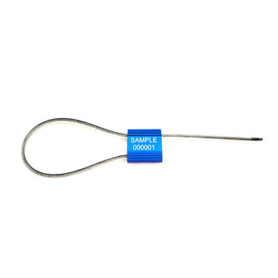 Galvanized Steel Wire US-CC252 Aluminium Alloy Security Cable Seals for Shipping Container