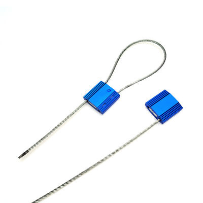Galvanized Steel Wire US-CC252 Aluminium Alloy Security Cable Seals for Shipping Container