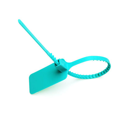 Black 300mm Custom Plastic Seal for Garment and Shoes Security Average Weight 4.45 g/pc