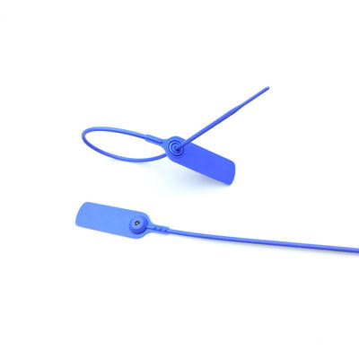 305 mm Pull Tight Plastic Seal Tag for Tamper Evident Security 380 N Tensile Strength