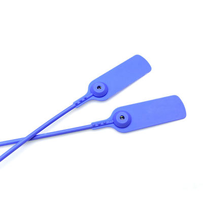 305 mm Pull Tight Plastic Seal Tag for Tamper Evident Security 380 N Tensile Strength