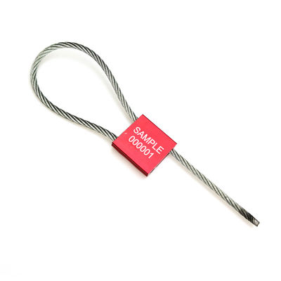 040.8 KG Tensile Strength Tamper Proof Seals for Metal Cable Truck Secure and Durable