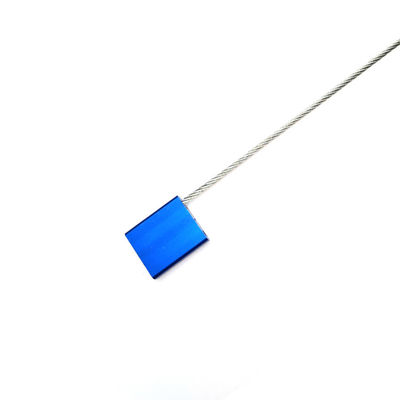 Blue US-CC251 Aluminium Tamper Evident Seal Container Metal Security Pull Tight Seals 26*22*6 mm