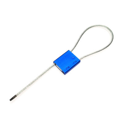 Blue US-CC251 Aluminium Tamper Evident Seal Container Metal Security Pull Tight Seals 26*22*6 mm