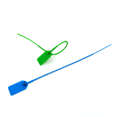 1.44 g/pc Self-locking Nylon Cable Tie Tag Plastic Seal for Fire Extinguisher L 25*W 18 mm Marking Area