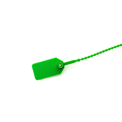1.44 g/pc Self-locking Nylon Cable Tie Tag Plastic Seal for Fire Extinguisher L 25*W 18 mm Marking Area