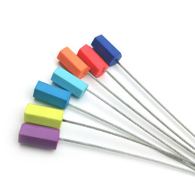 Eco-Friendly ABS Disposable Pull Tight 1.8mm Hexagonal Security Wire Plastic Cable Seal