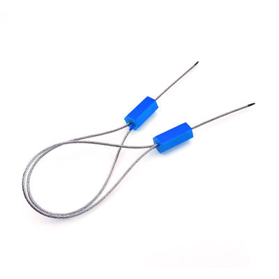 Eco-Friendly ABS Disposable Pull Tight 1.8mm Hexagonal Security Wire Plastic Cable Seal