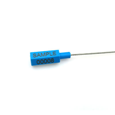 Markable Area of 26*7 mm Customs Fixed Length Hexagonal Container Wire Cable Seal