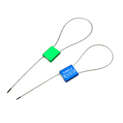 Markable Area 26*22mm Pull Tight Tamper Proof Security Container Numbered Cable Seals Lock
