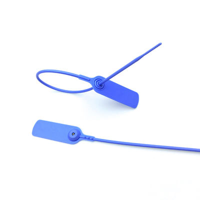 Tensile Strength 380 N 38.77 KG Heavy Duty Plastic Seal for Shipping Logistics Orange