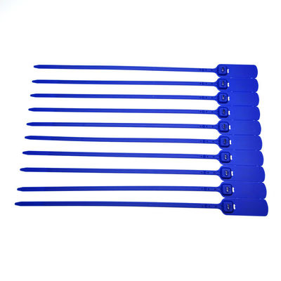 400mm Security Logistics Truck Container Plastic Seal with Marking Area L 45 * W 25 mm