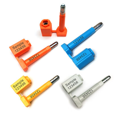 Yellow High Security Bolt Seal L81.4*W52.3*21.2 mm for ISO 17712 Certified Containers