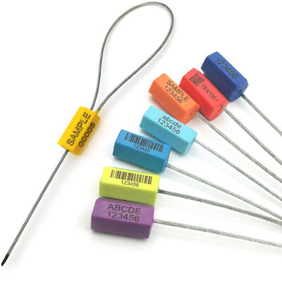 Secure Fuel Tank with 1.80 mm Diameter Steel Wire Cable Seal 2.79 KN Tensile Strength