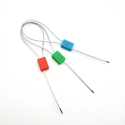 US-CC181C Container Truck Security Tag Tamper Plastic Seal Orange Cable Diameter 1.8 mm