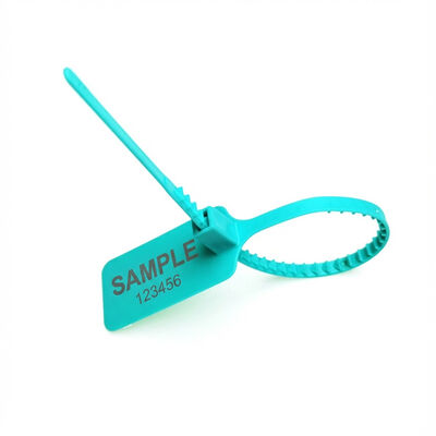 Tensile Strength 398 N and Working Length 190 mm Custom Logo 300mm Plastic Seal Zip Tie