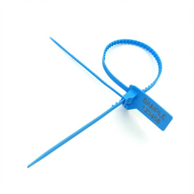 Orange Disposable Twist Security Tag Seal 400*34*16 mm Perfect for Plastic Containers